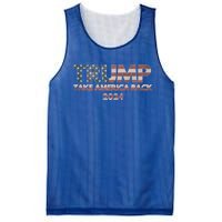 Trump 2024 Take America Back Election The Return Gift Mesh Reversible Basketball Jersey Tank