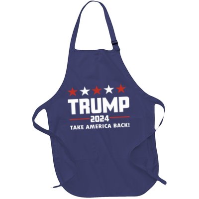 Trump 2024 Take America Back Apron