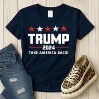Trump 2024 Take America Back Womens T-Shirt