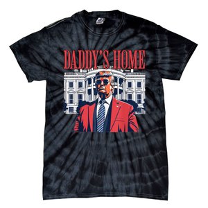 Trump 2024 Take America Back Daddys Home Trump 2024 Tie-Dye T-Shirt