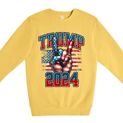 Trump 2024 Premium Crewneck Sweatshirt