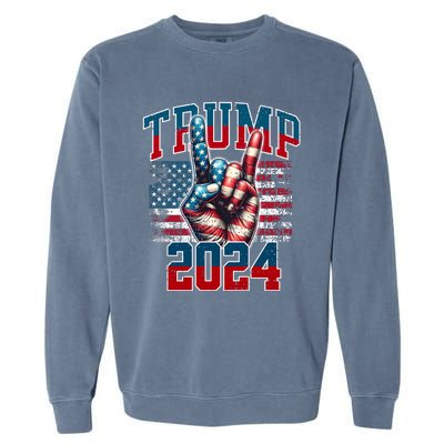 Trump 2024 Garment-Dyed Sweatshirt