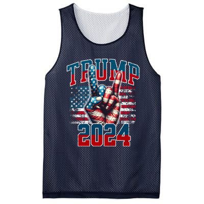 Trump 2024 Mesh Reversible Basketball Jersey Tank