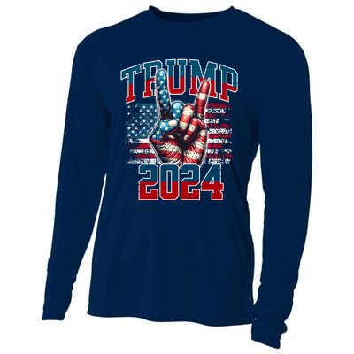 Trump 2024 Cooling Performance Long Sleeve Crew