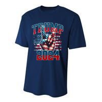 Trump 2024 Performance Sprint T-Shirt