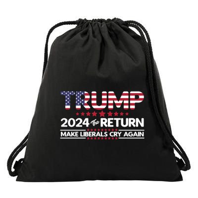 Trump 2024 The Return Cute Gift Drawstring Bag