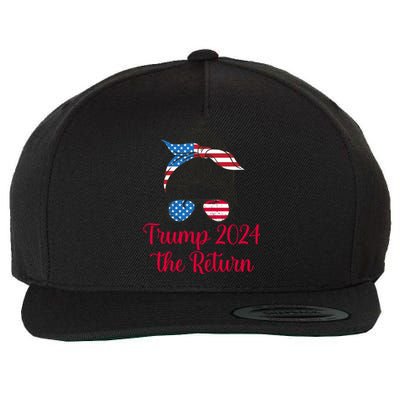 Trump 2024 The Return Gift Wool Snapback Cap