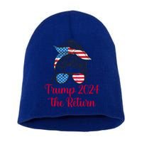 Trump 2024 The Return Gift Short Acrylic Beanie