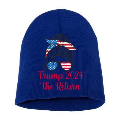 Trump 2024 The Return Gift Short Acrylic Beanie