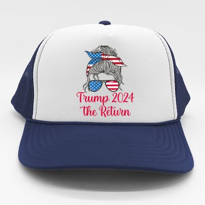 Trump 2024 The Return Gift Trucker Hat