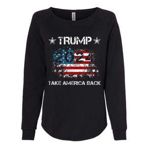 Trump 2024 Take America Back Donald Trump 2024 President Womens California Wash Sweatshirt