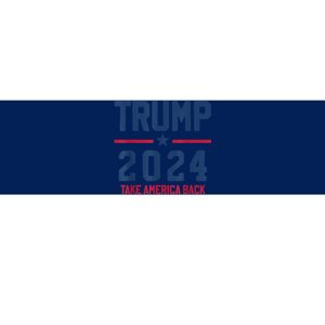 Trump 2024 Take America Back Pro Trump Bumper Sticker