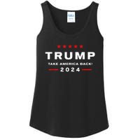 Trump 2024 Take America Back Election Ladies Essential Tank