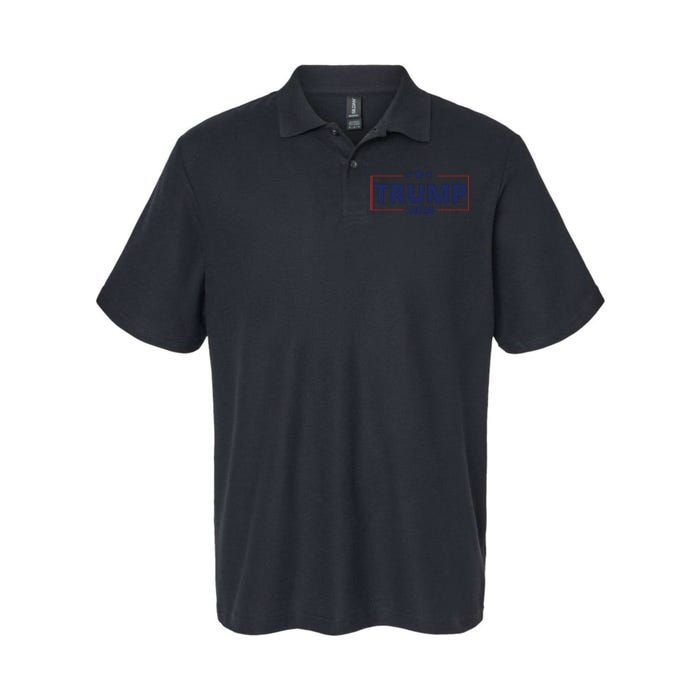 Trump 2024 Softstyle Adult Sport Polo