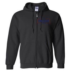 Trump 2024 Full Zip Hoodie