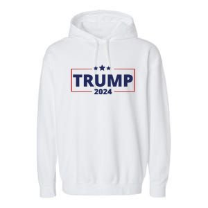 Trump 2024 Garment-Dyed Fleece Hoodie