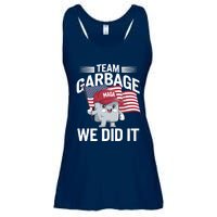 Trump 2024 Team Garbage Victory Trump 47th President Ladies Essential Flowy Tank