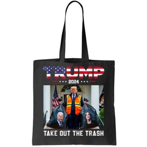 Trump 2024 Take Out The Trash Funny Trump Garbage Man Tote Bag