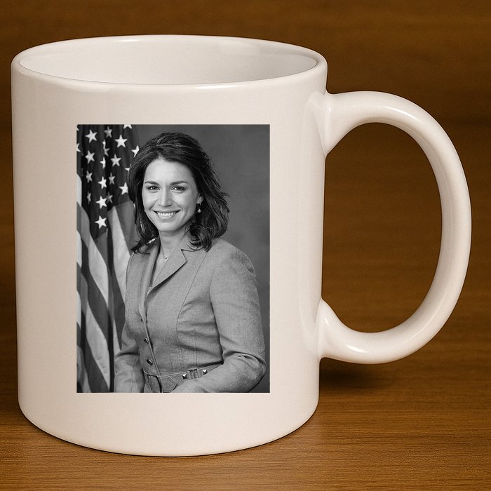 Tulsi 2024 Tulsi Gabbard For President 2024 11oz C Handle Ceramic Mug