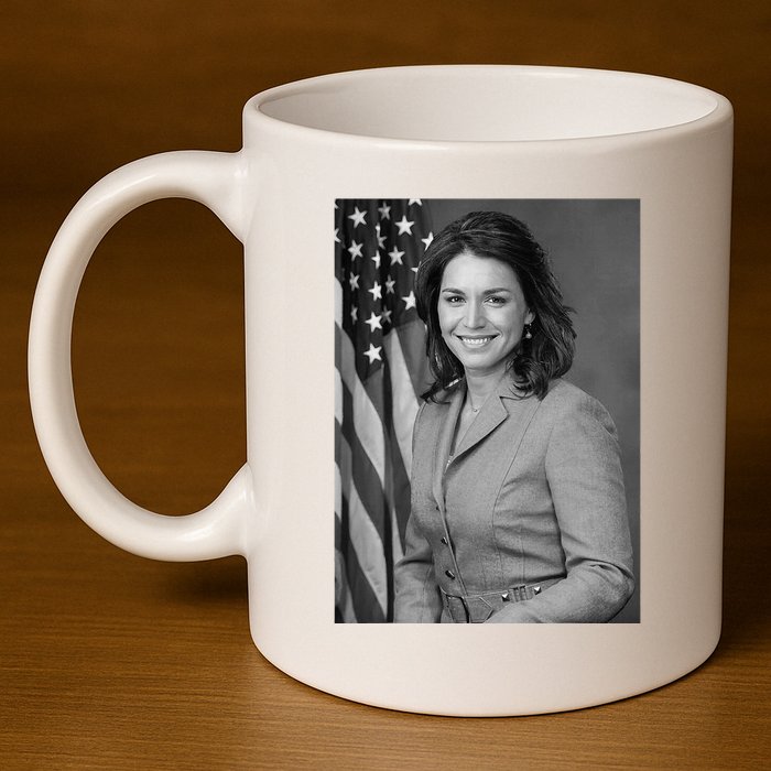 Tulsi 2024 Tulsi Gabbard For President 2024 11oz C Handle Ceramic Mug