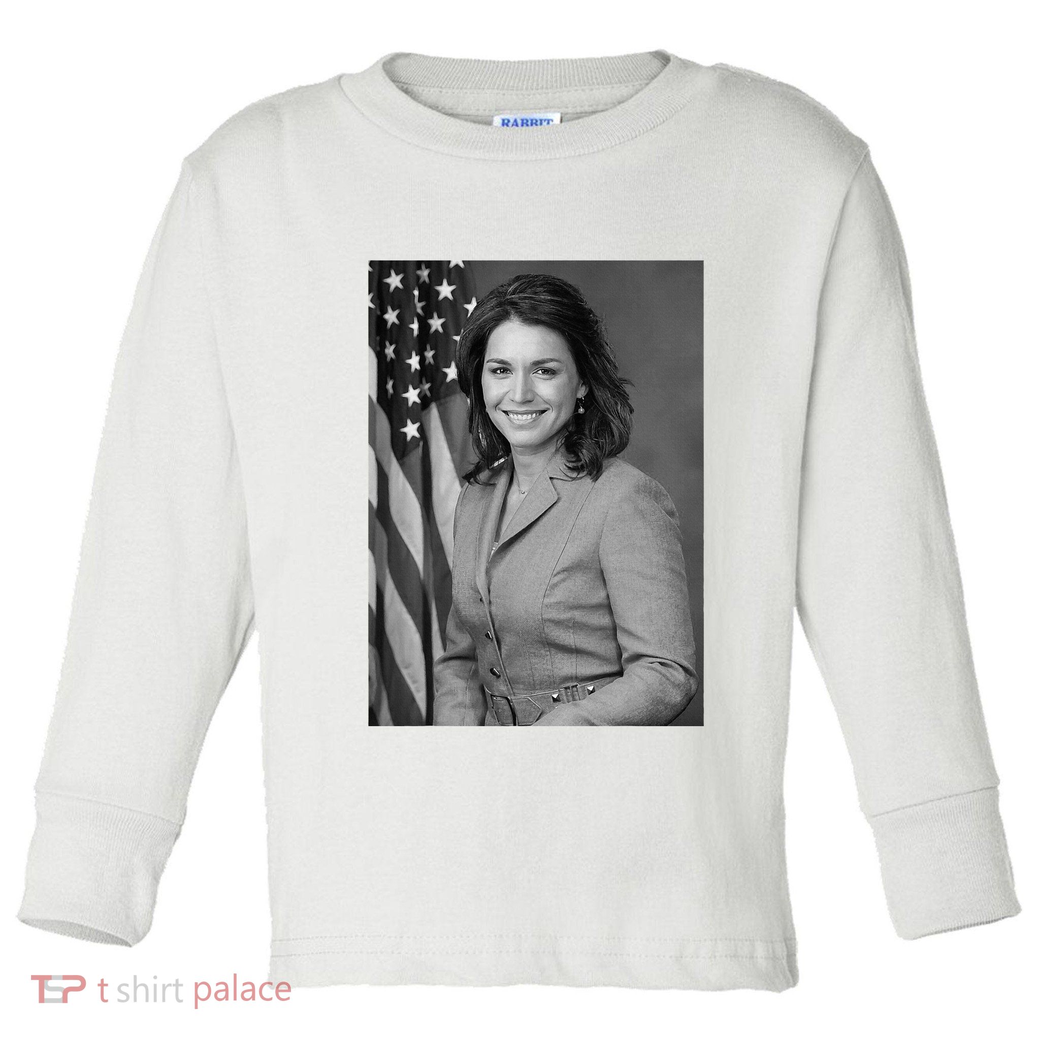 Tulsi 2024 Tulsi Gabbard For President 2024 Toddler Long Sleeve Shirt