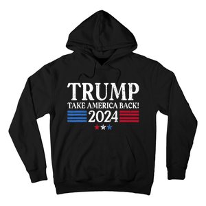 Donald Trump 2024 Take America Back USA United States Hoodie