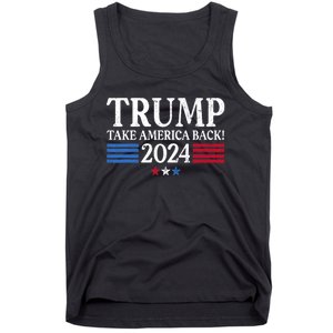 Donald Trump 2024 Take America Back USA United States Tank Top