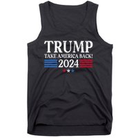 Donald Trump 2024 Take America Back USA United States Tank Top