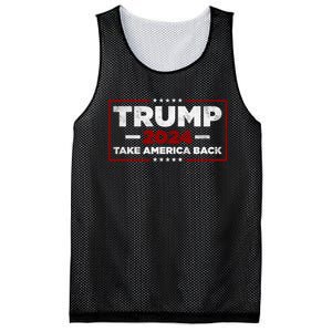 Trump 2024 Take America Back Us American Flag President Mesh Reversible Basketball Jersey Tank