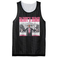 Trump 2024 Take America Back Daddys Home Trump 2024 Mesh Reversible Basketball Jersey Tank