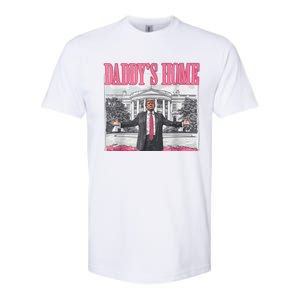 Trump 2024 Take America Back Daddys Home Trump 2024 Softstyle CVC T-Shirt