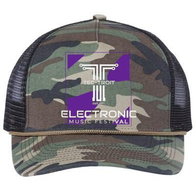 Tectroit 2024 Retro Rope Trucker Hat Cap