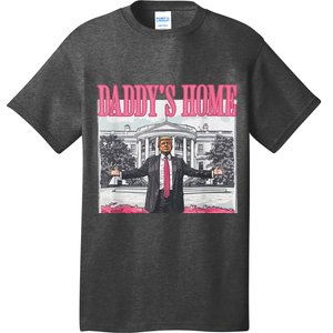 Trump 2024 Take America Back DaddyS Home Trump Pink 2024 T-Shirt