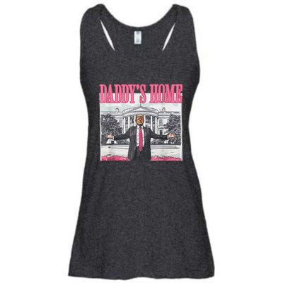 Trump 2024 Take America Back DaddyS Home Trump Pink 2024 Ladies Essential Flowy Tank