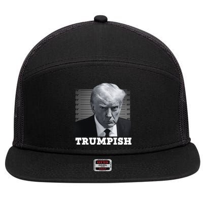 TRUMPISH 2024 7 Panel Mesh Trucker Snapback Hat