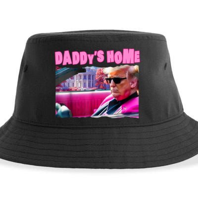 Trump 2024 Take America Back DaddyS Home Sustainable Bucket Hat