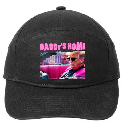 Trump 2024 Take America Back DaddyS Home 7-Panel Snapback Hat