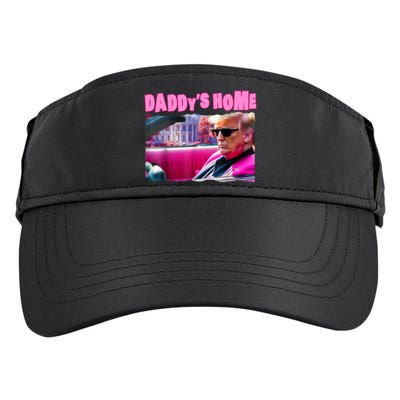 Trump 2024 Take America Back DaddyS Home Adult Drive Performance Visor