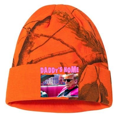 Trump 2024 Take America Back DaddyS Home Kati Licensed 12" Camo Beanie