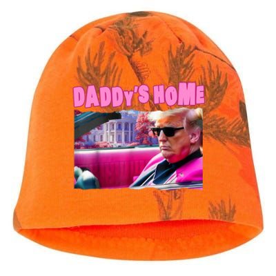 Trump 2024 Take America Back DaddyS Home Kati - Camo Knit Beanie