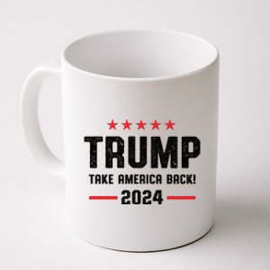 Trump 2024 Take America Back Coffee Mug