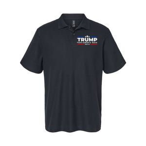 Trump 2024 Take Back America Softstyle Adult Sport Polo