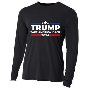 Trump 2024 Take Back America Cooling Performance Long Sleeve Crew