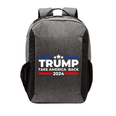 Trump 2024 Take Back America Vector Backpack