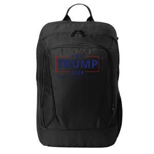 Trump 2024 Take America Back City Backpack