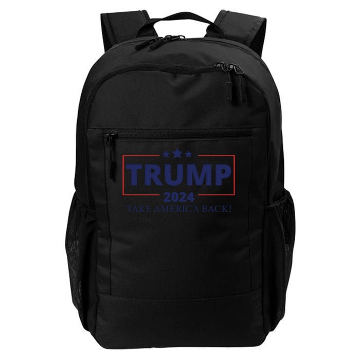 Trump 2024 Take America Back Daily Commute Backpack