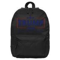 Trump 2024 Take America Back 16 in Basic Backpack