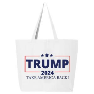 Trump 2024 Take America Back 25L Jumbo Tote