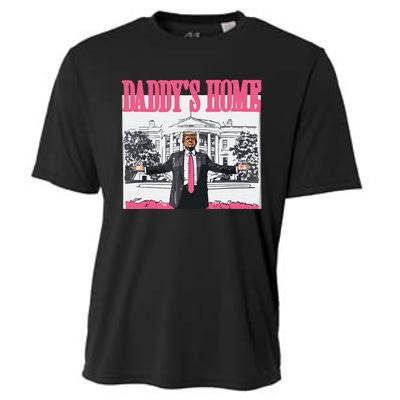 Trump 2024 Take America Back Daddys Home Trump Cooling Performance Crew T-Shirt