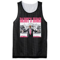 Trump 2024 Take America Back Daddys Home Trump Mesh Reversible Basketball Jersey Tank